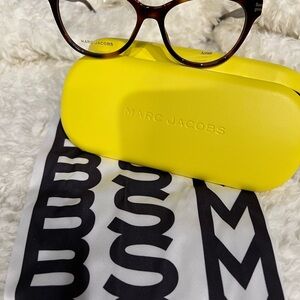 Marc Jacobs Havana Cat-Eye Glasses